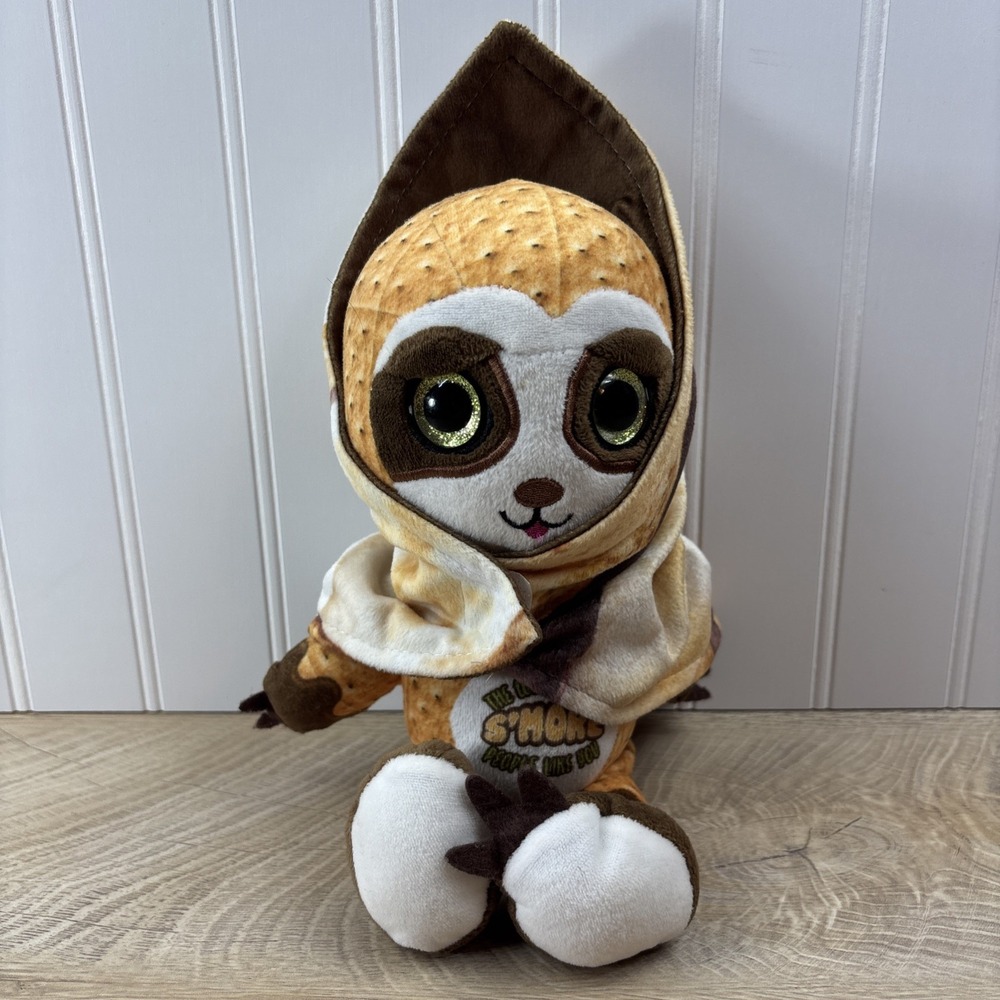 Fun Foodies Snug Buddies Sloth Plush The World Needs S'MORE People Like You Toy